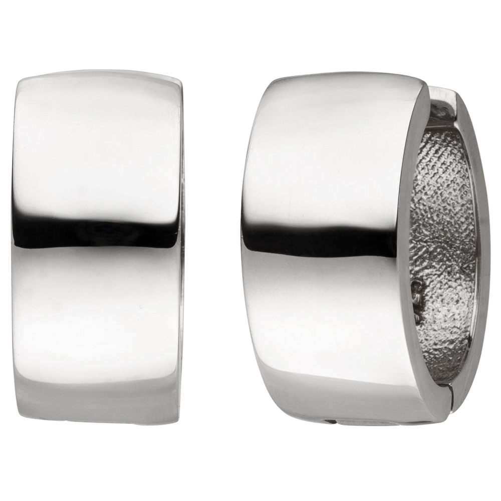 925 Sterling Silber Creolen 13-56mm - Dünne Silber Ohrringe