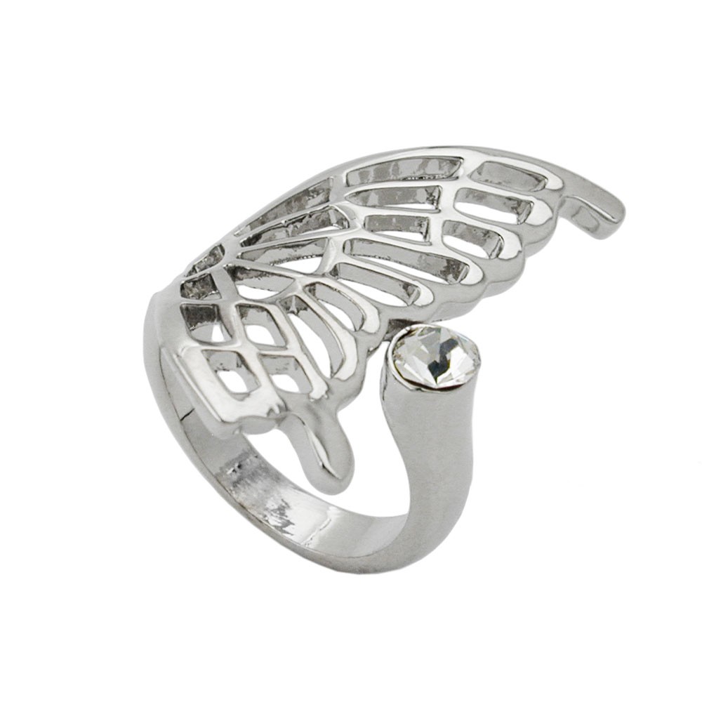 Ring halber Schmetterlingsflügel
