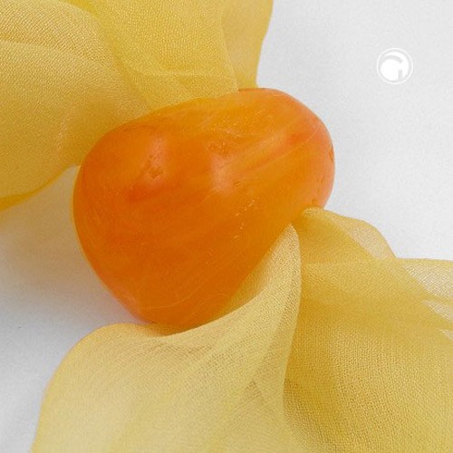 Tuchperle 33 orange Struktur