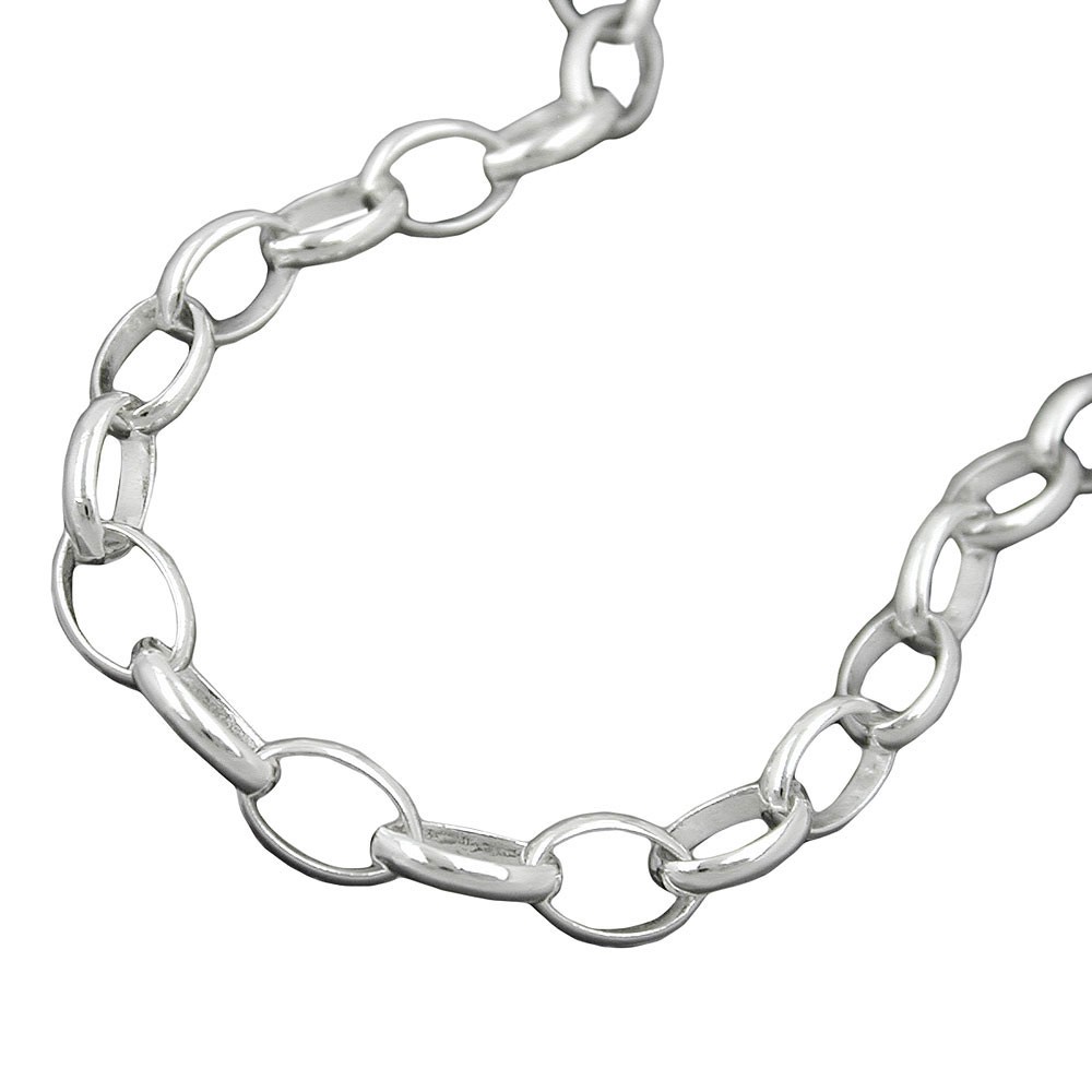 Halskette AnkerHalskette oval 925 Sterlingsilber 50cm
