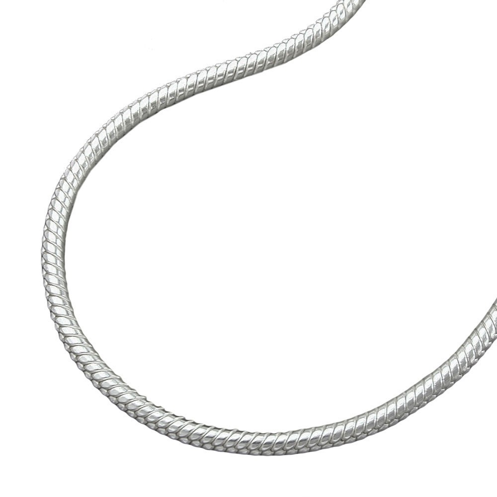 Halskette Schlange 12mm 45cm 925 Sterlingsilber