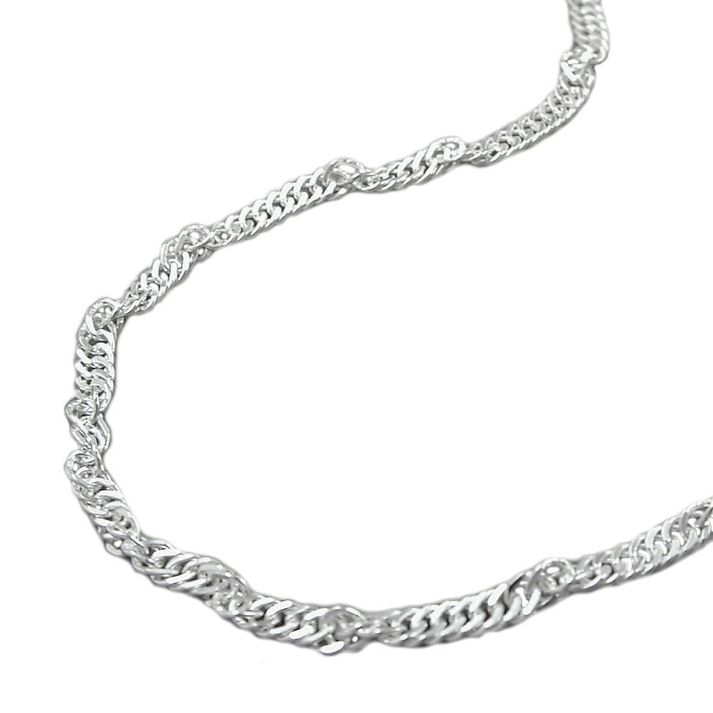 Halskette Singapur 45cm 925 Sterlingsilber