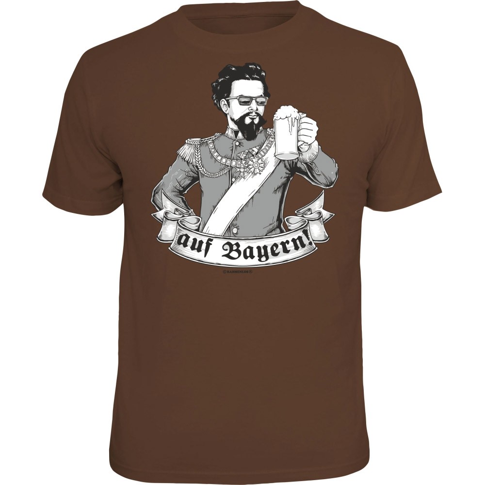 Fun T-Shirt - auf Bayern