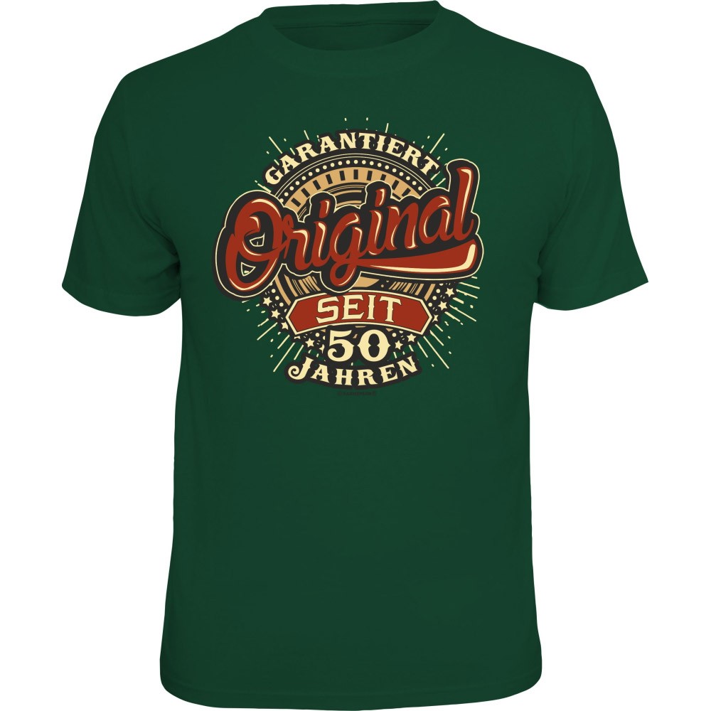 Fun T-Shirt - Garantiert 50