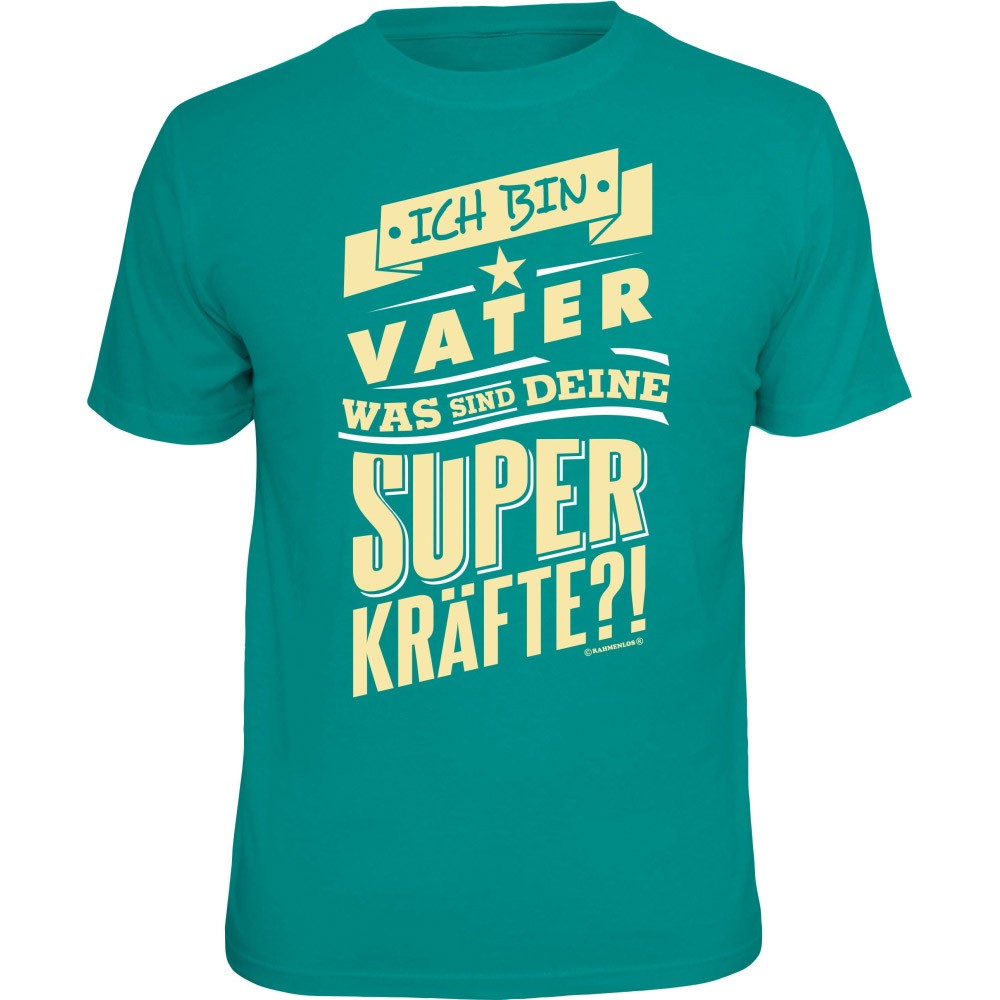Fun T-Shirt - Superkräfte Vater