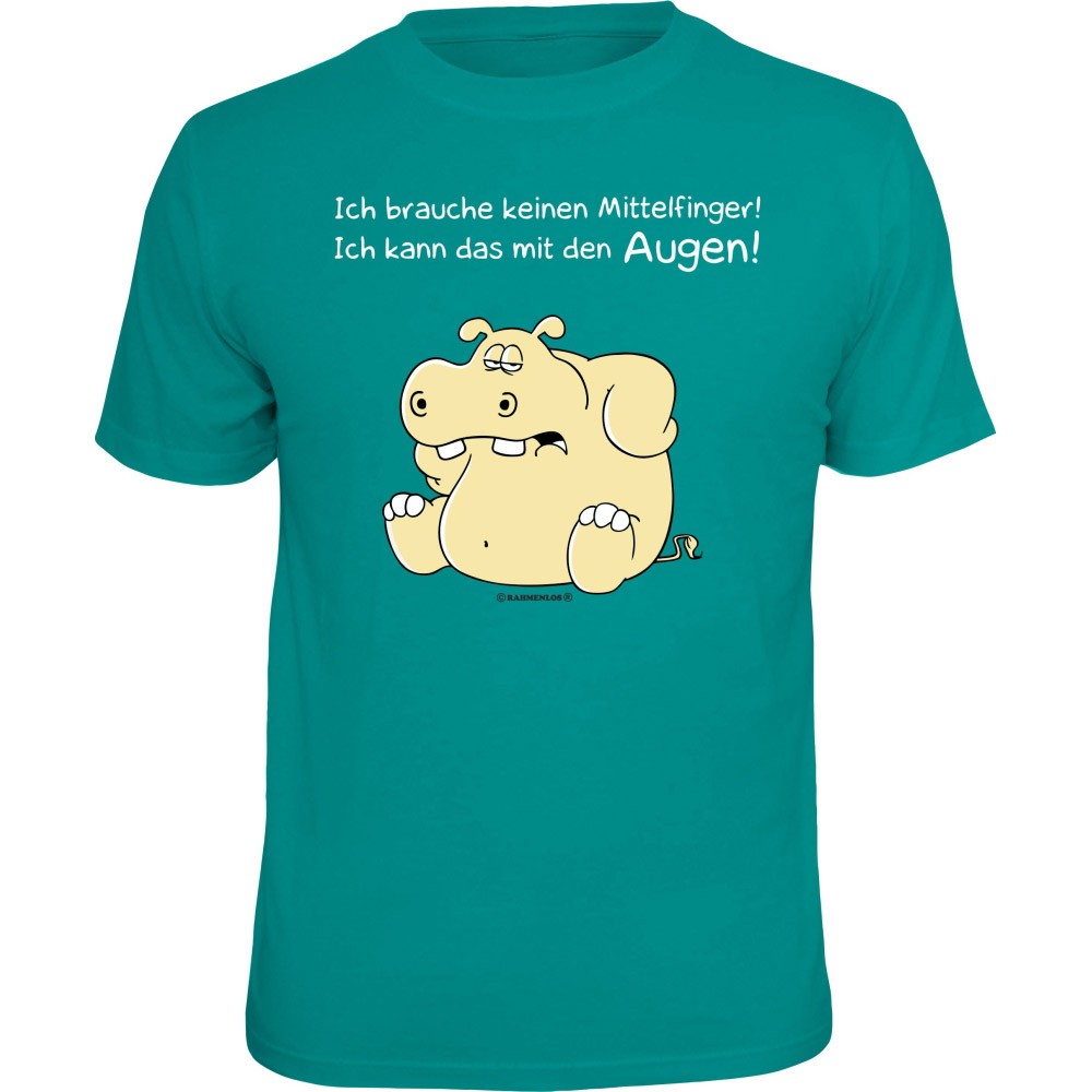 Fun T-Shirt - Mittelfinger