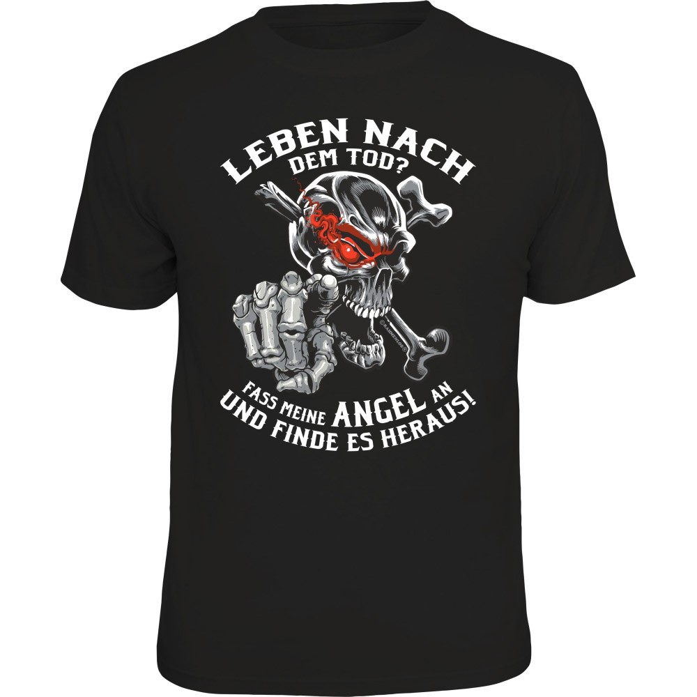 Fun T-Shirt - Leben nach Tod Angel