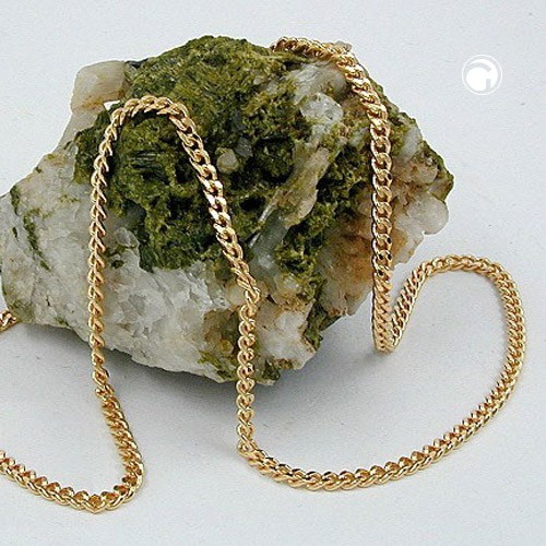 Armband Panzerkette vergoldet Americ Double