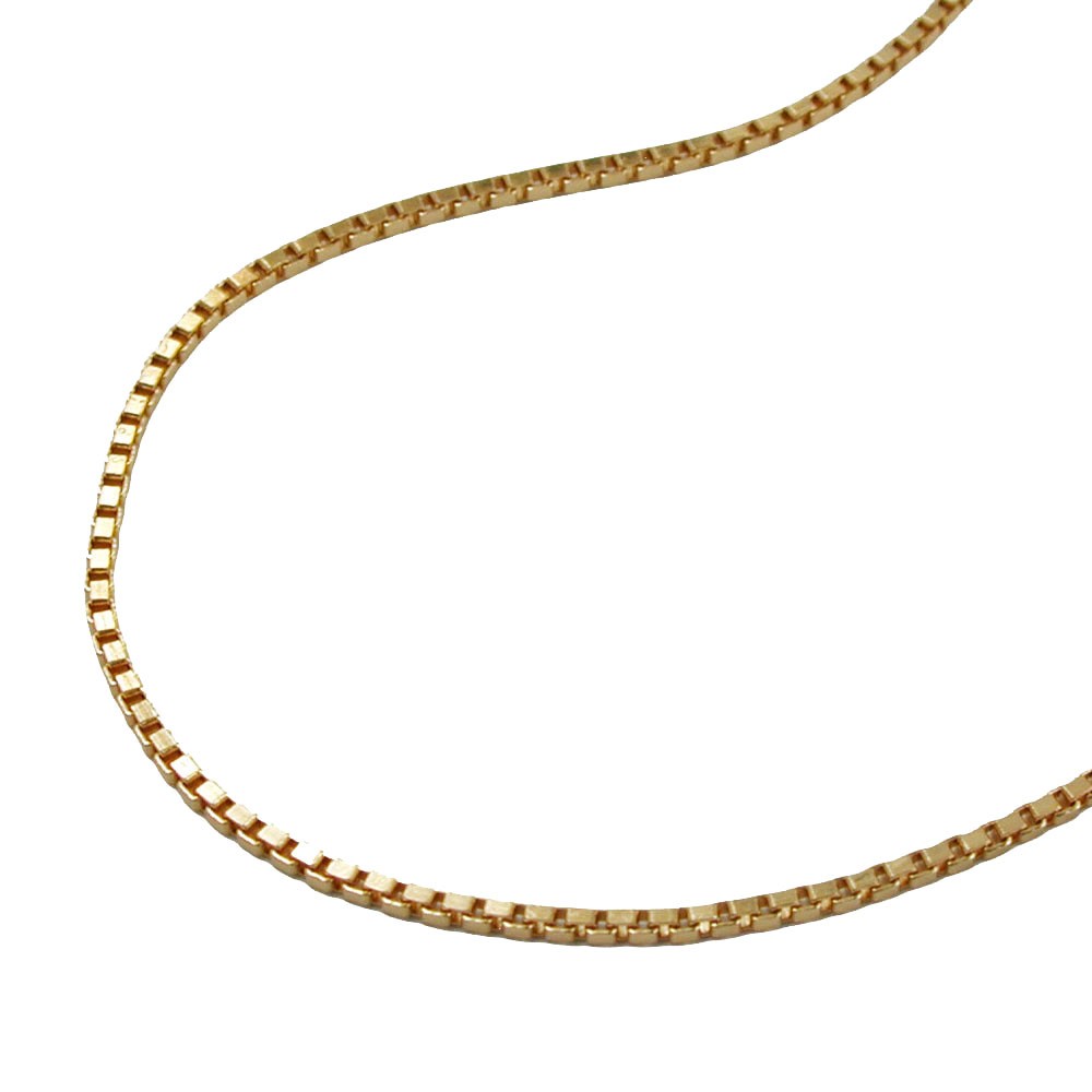 Halskette Venezianer vergoldet Americ Double 38cm