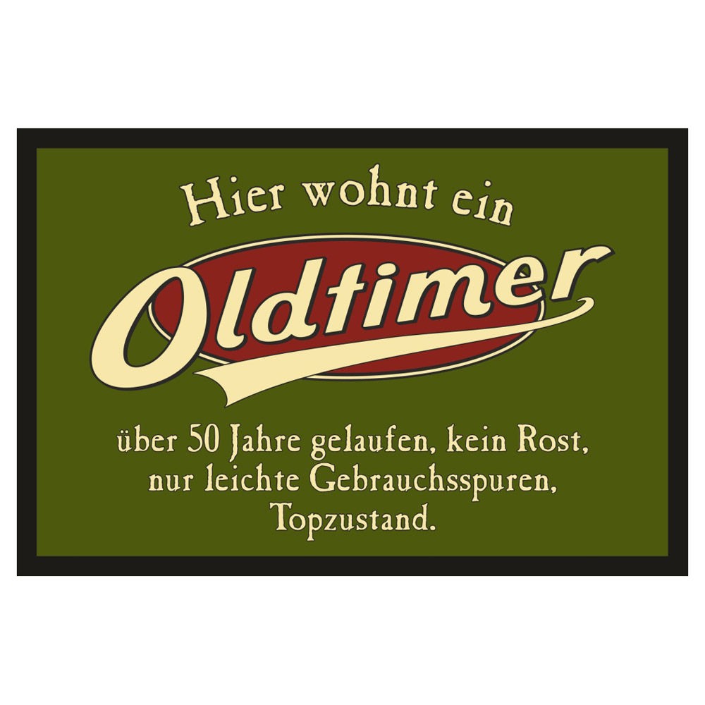 Fußmatte Türmatte Fußabtreter - Oldtimer