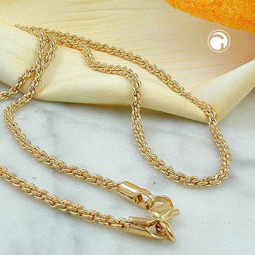 Armband Kordel rund massiv Americ Double