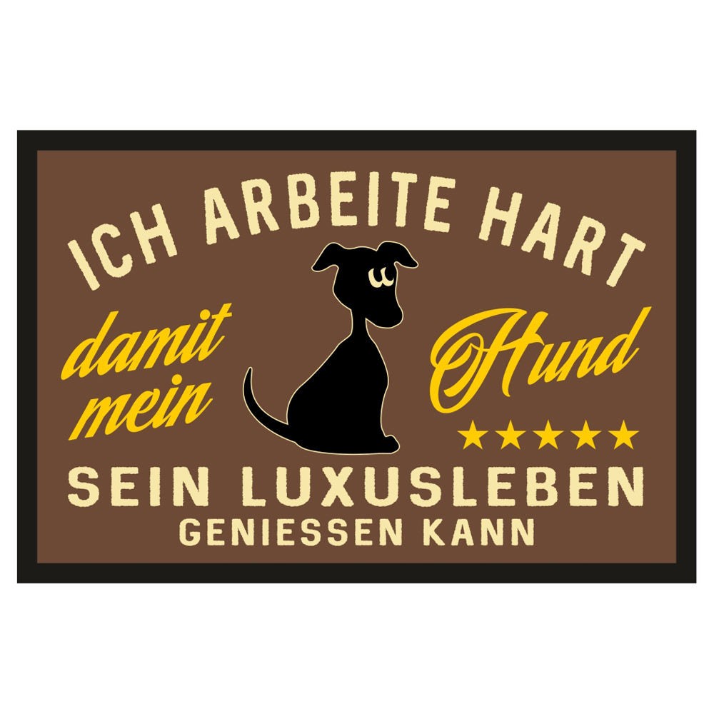 Fußmatte Türmatte Fußabtreter - Luxushund