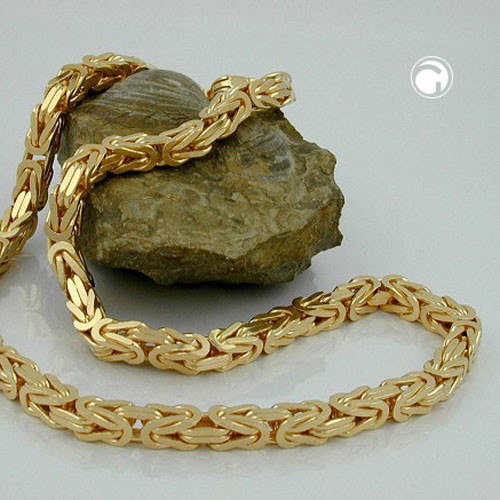 Armband 7mm KönigsKette Vierkant Americ Double