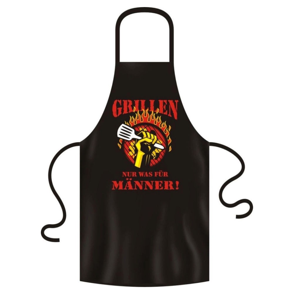 Schürze Küche & Grill - Grillen Männersache