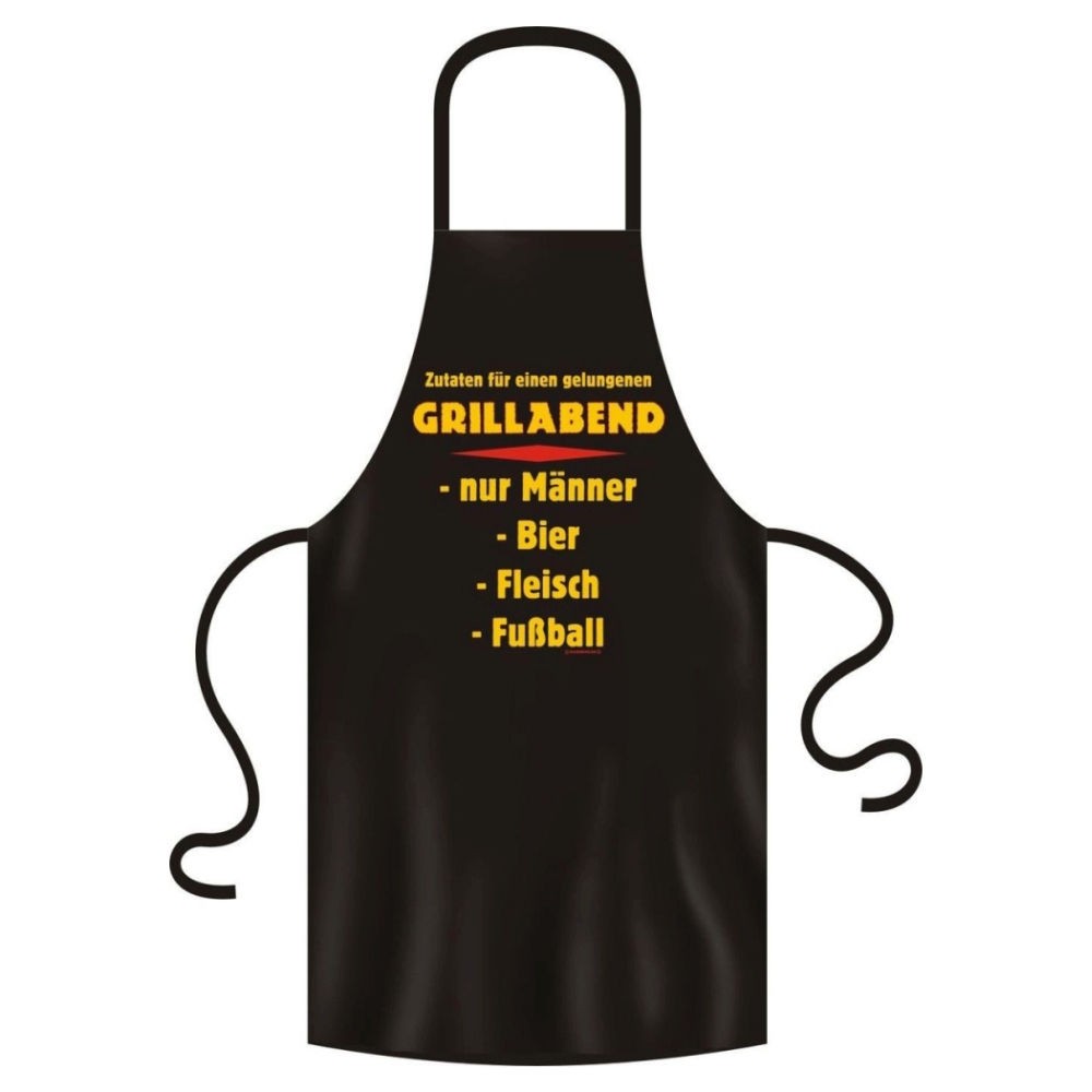 Schürze Küche & Grill - gelungener Grillabend