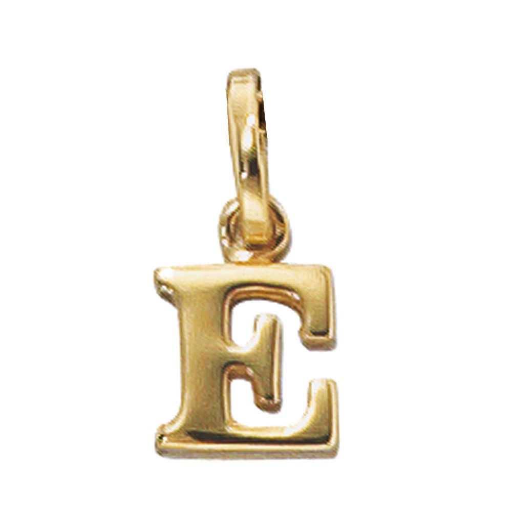 Anhänger Buchstabe E 333 Gelbgold Buchstabenanhänger