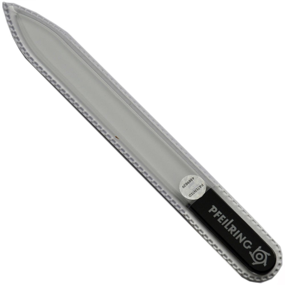 Pfeilring Glasnagelfeile, schwarz, 14cm lang