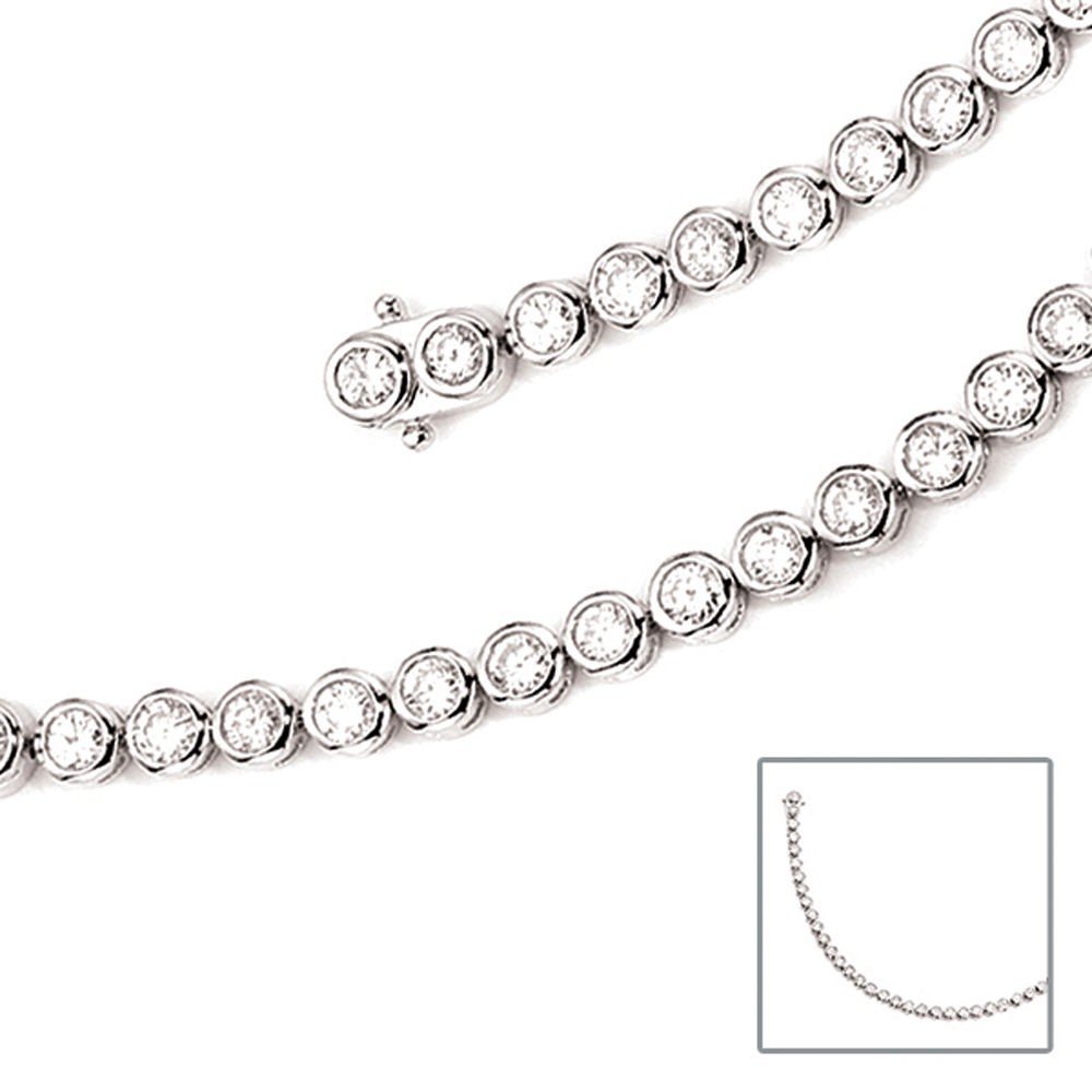 Armband 925 Sterling Silber 42 Zirkonia 19cm Silberarmband Kastenschloss