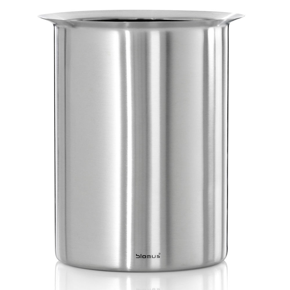 Flaschenkühler LOUNGE Edelstahl matt mit 4 Kühlakkus