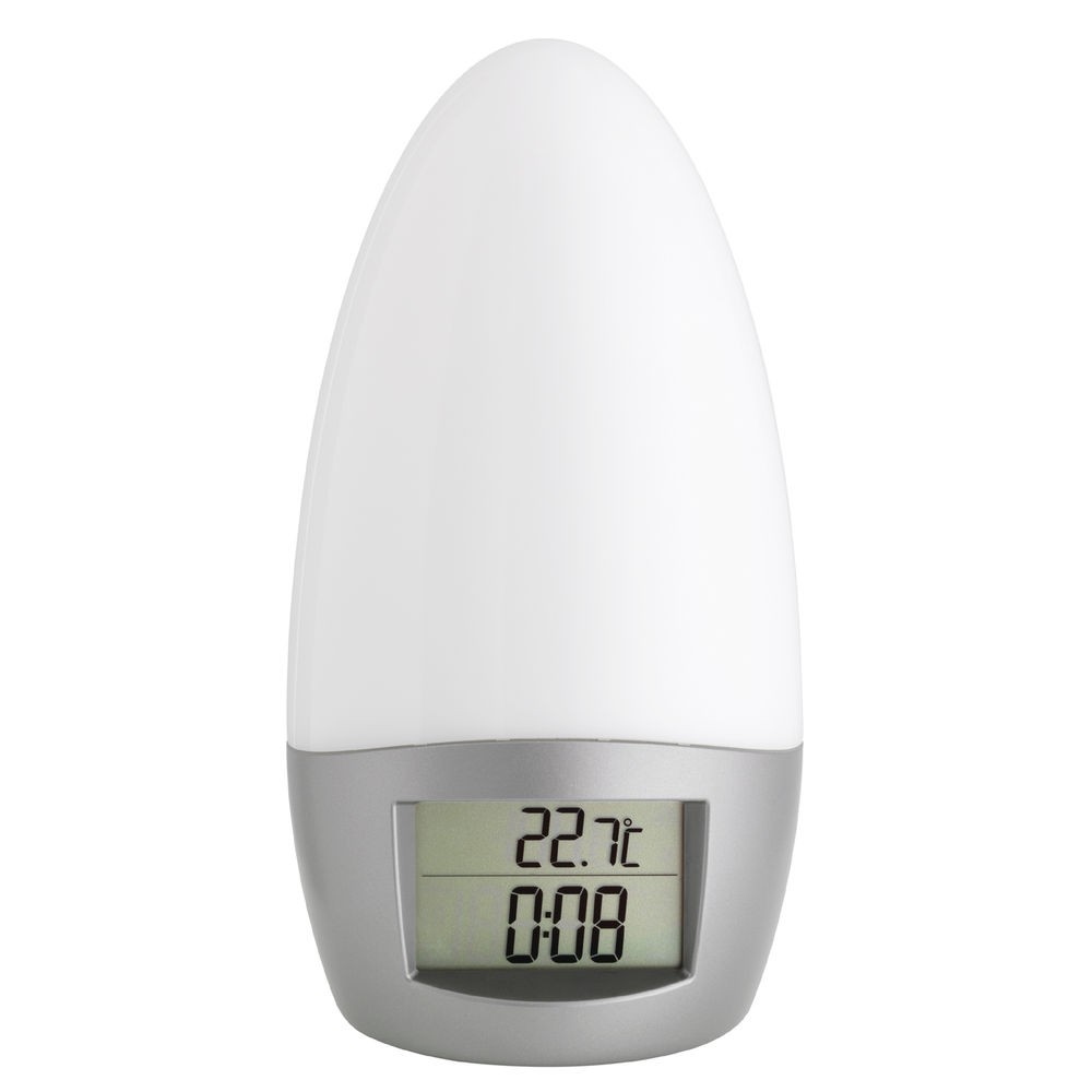 Wecker Radiowecker Aufwecklampe Quarz simulierter Sonnenaufgang