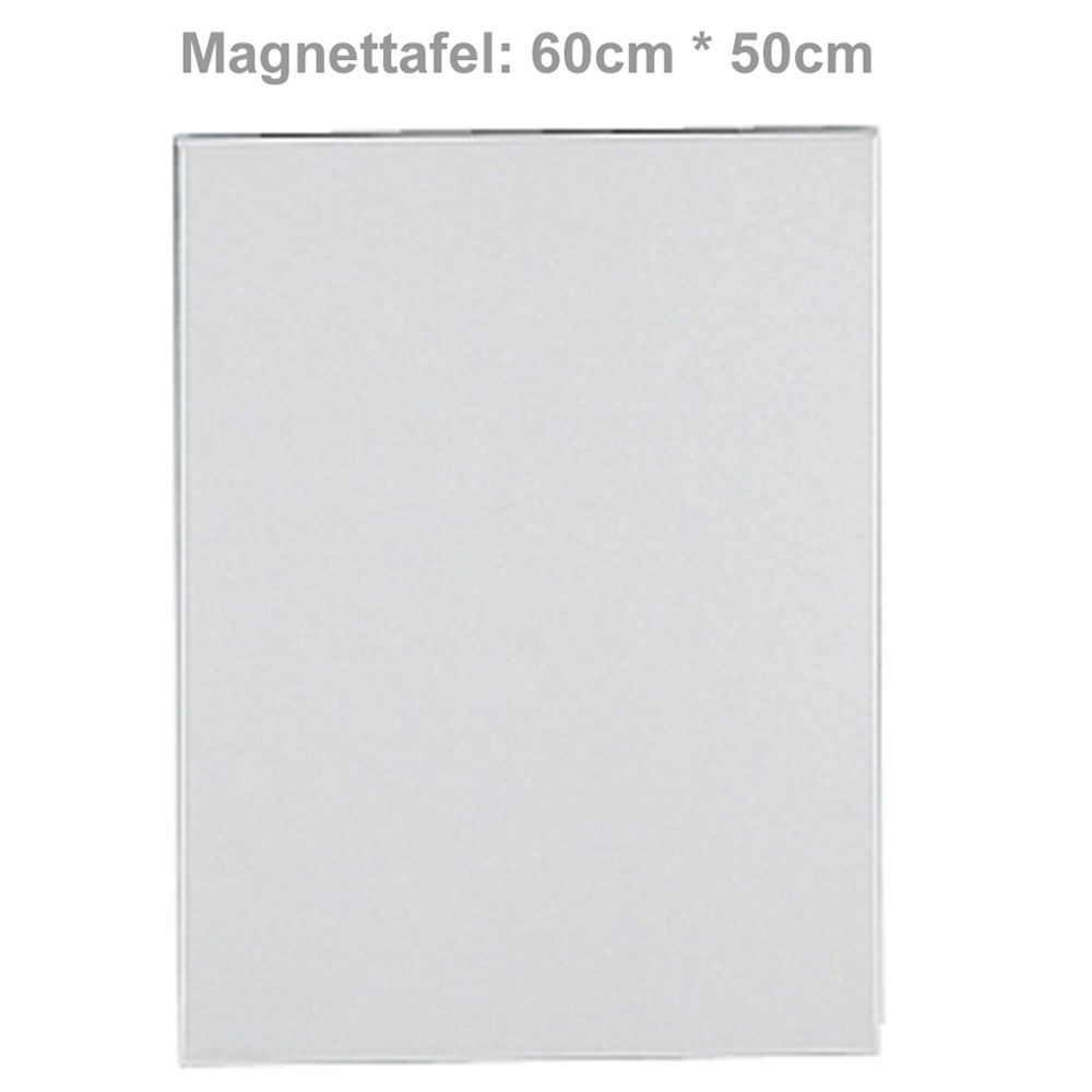 Magnettafel MURO Edelstahl matt