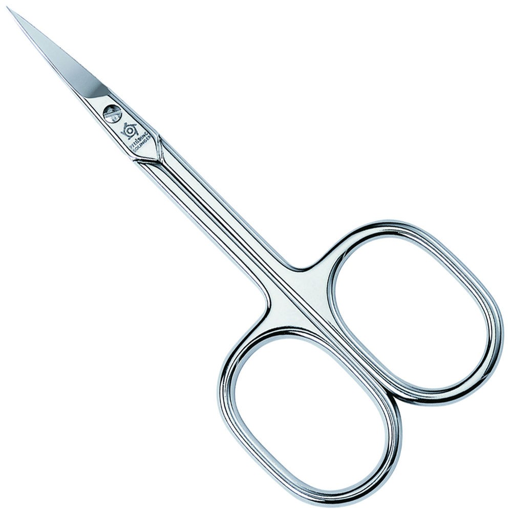 Pfeilring Hautschere, vernickelt, 9cm lang