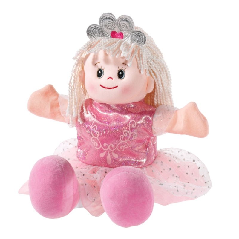 Puppe Poupetta Handpuppe Prinzessin 30cm