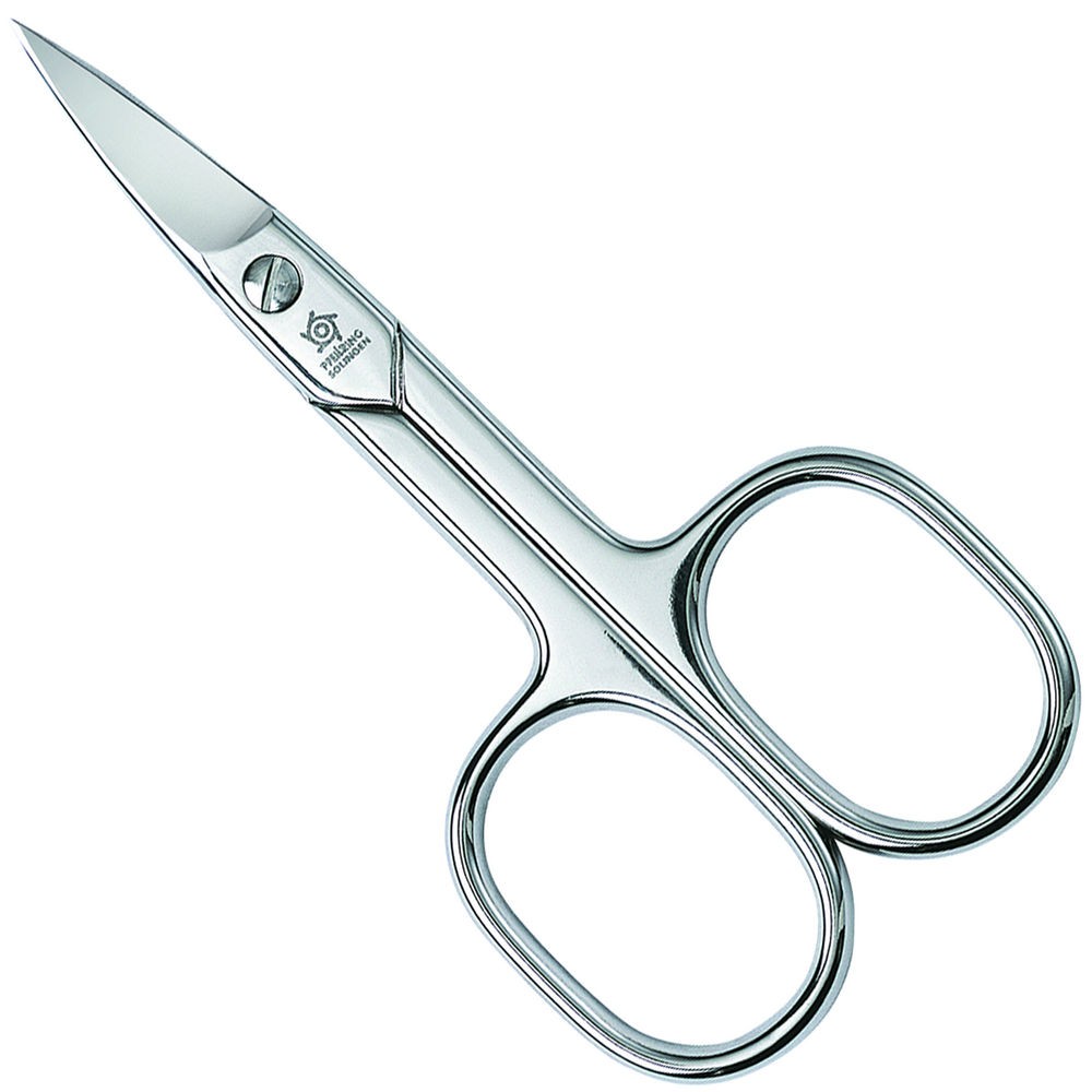 Pfeilring Nagelschere, 9cm lang, vernickelt