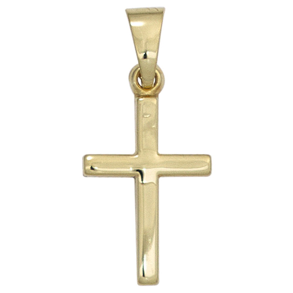 Anhänger Kreuz 333 Gelbgold Kreuzanhänger Goldkreuz