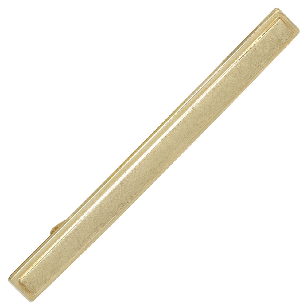 Krawattenschieber 333 Gelbgold eismatt