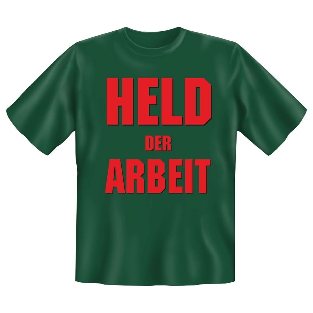 Fun T-Shirt Held der Arbeit