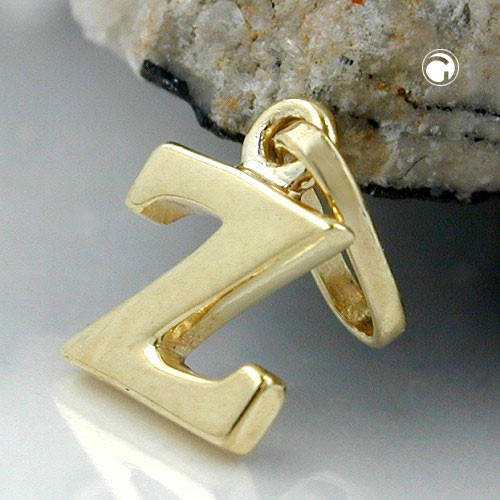 Anhänger Buchstabe Z 375 Gold