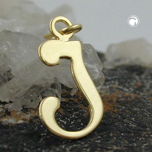 Anhänger Buchstabe I 333 Gelbgold