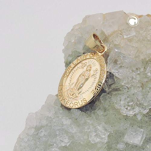 Anhänger Schutzheilige 375 Gold