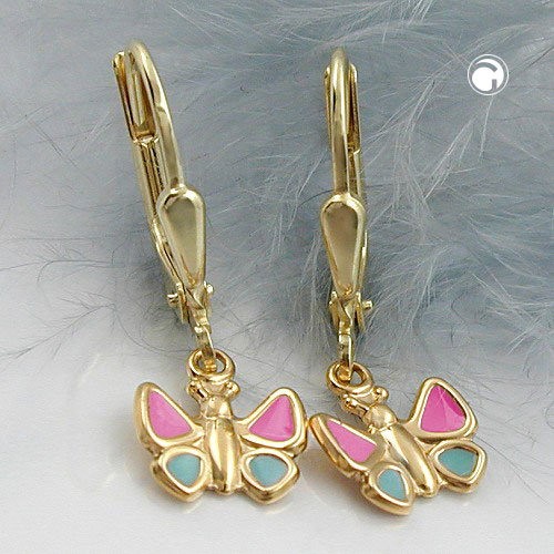 Ohrring Schmetterling 375 Gold