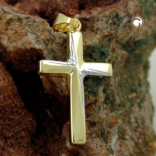 Anhänger kleines Kreuz 375 Gold