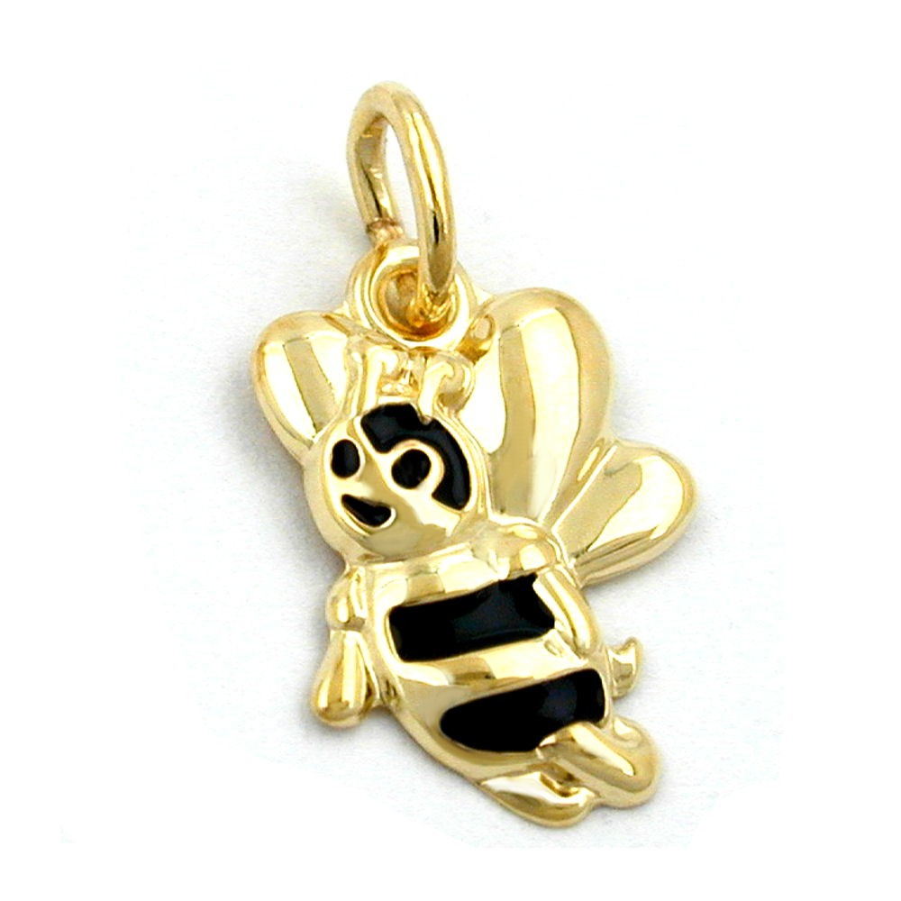 Anhänger Biene 375 Gold