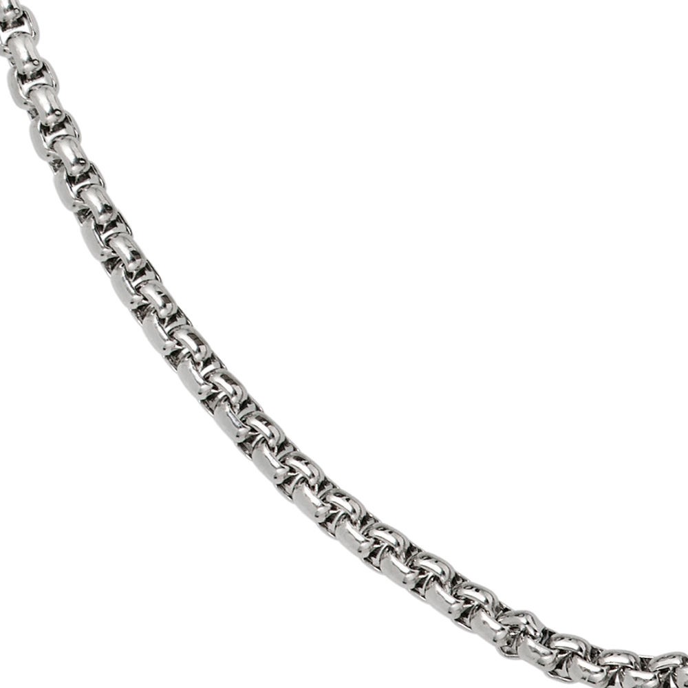 Venezianerkette Edelstahl 3mm 50cm Kette Halskette Karabiner