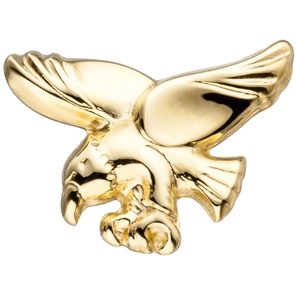 Einzelohrstecker Adler 585 Gelbgold Einzelohrring