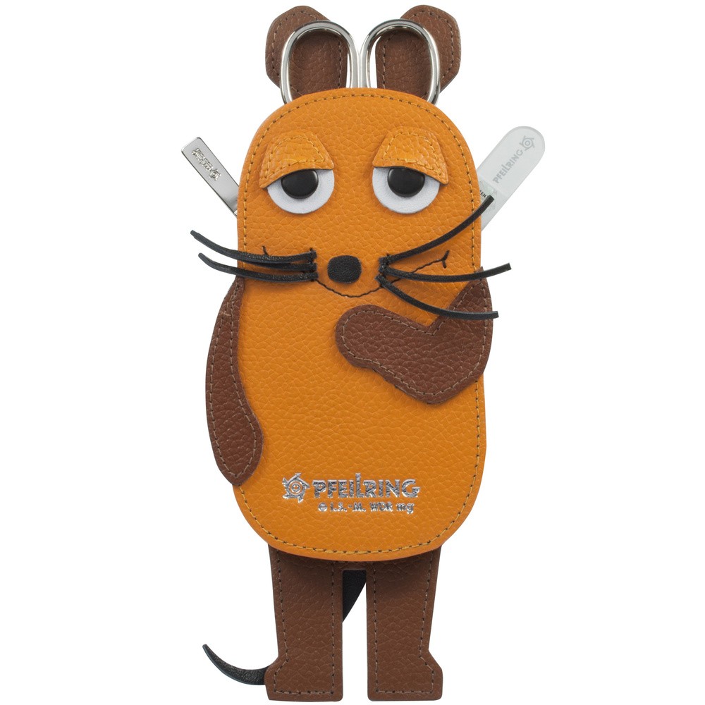 Pfeilring Baby-Maniküretui DIE MAUS 3-teilig Maniküre Set für Babys