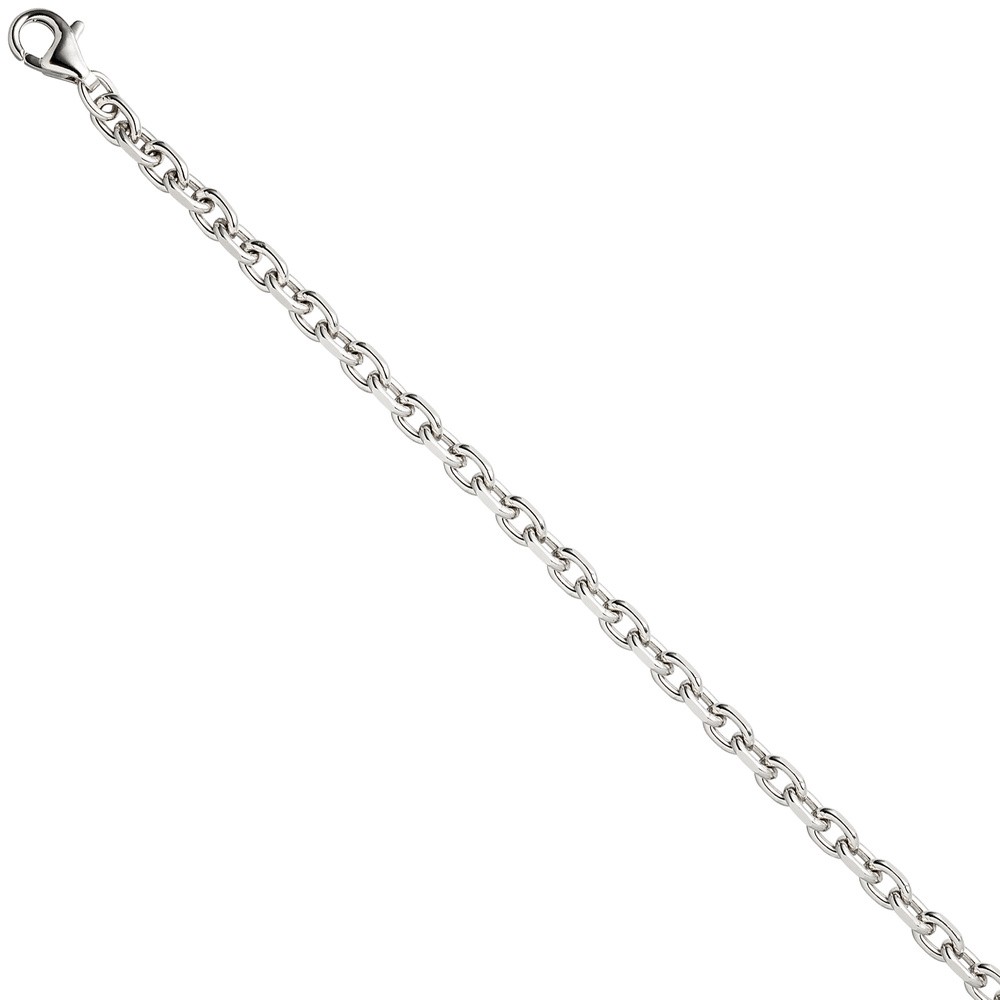 Ankerarmband 925 Sterling Silber diamantiert 21cm