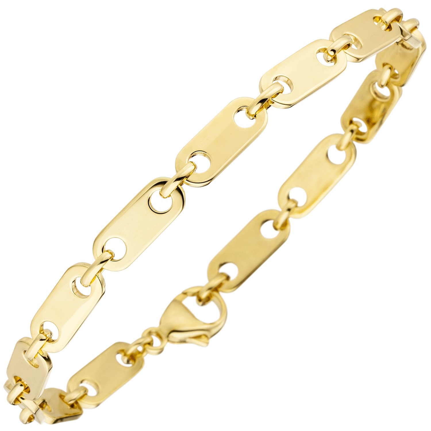 Armband 585 Gelbgold 21cm