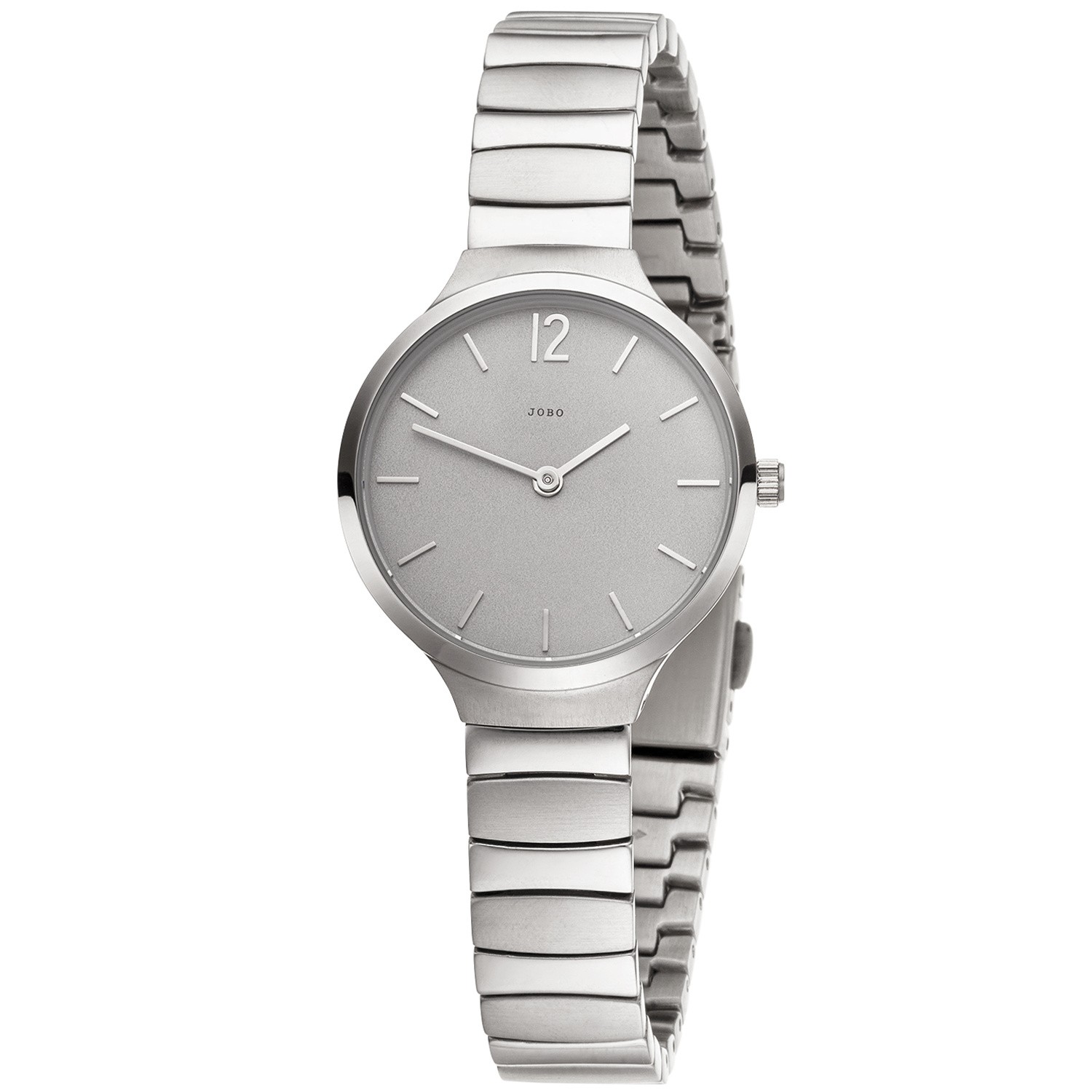 Damen Armbanduhr Quarz Analog Edelstahl