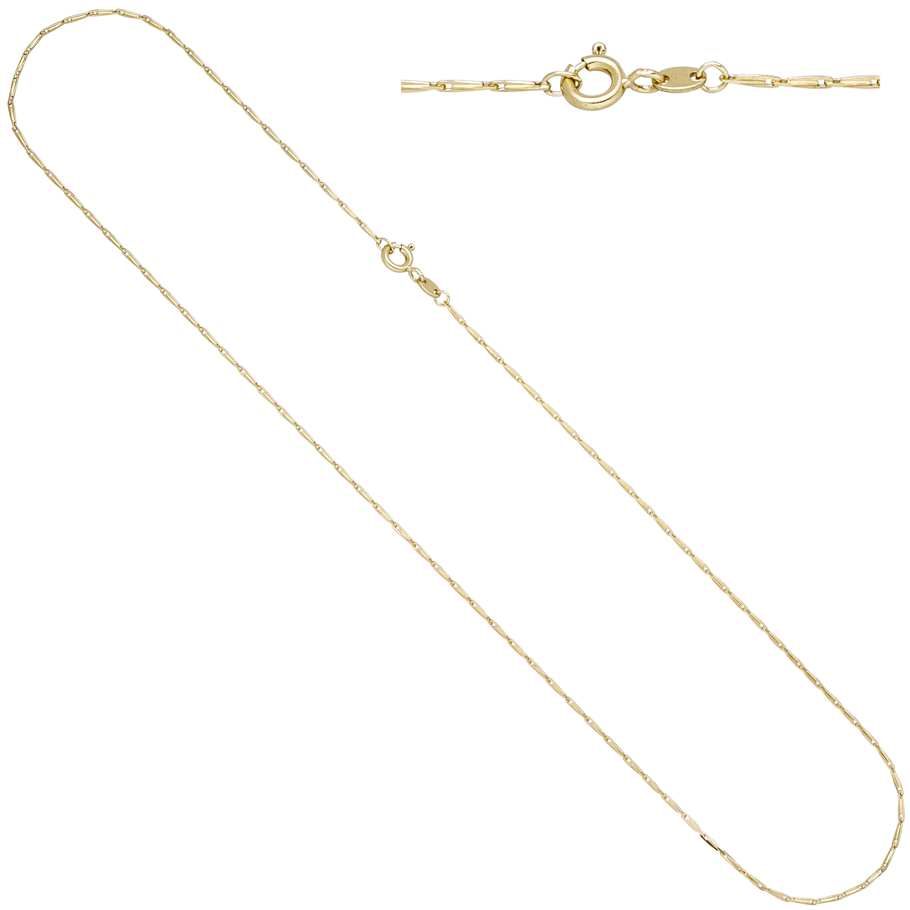 Haferkornkette 585 Gelbgold 1,2mm 50cm