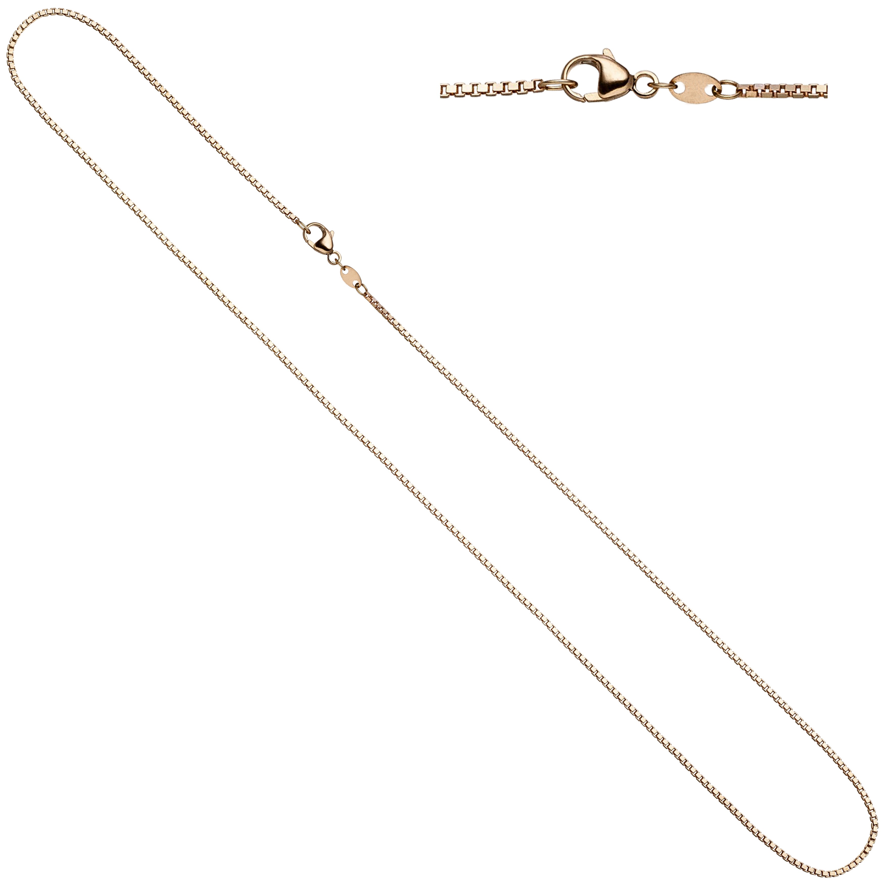 Venezianerkette 585 Rotgold 1,2mm 50cm Kette Halskette