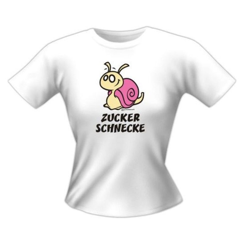 Fun Lady T-Shirt Laska Comix Zucker Schnecke