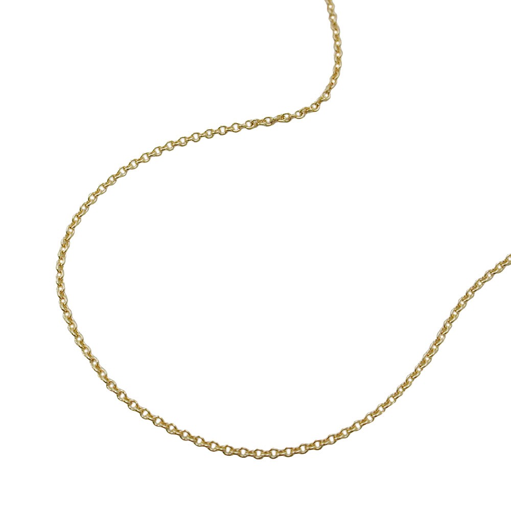 Halskette 45cm AnkerHalskette rund 375 Gold