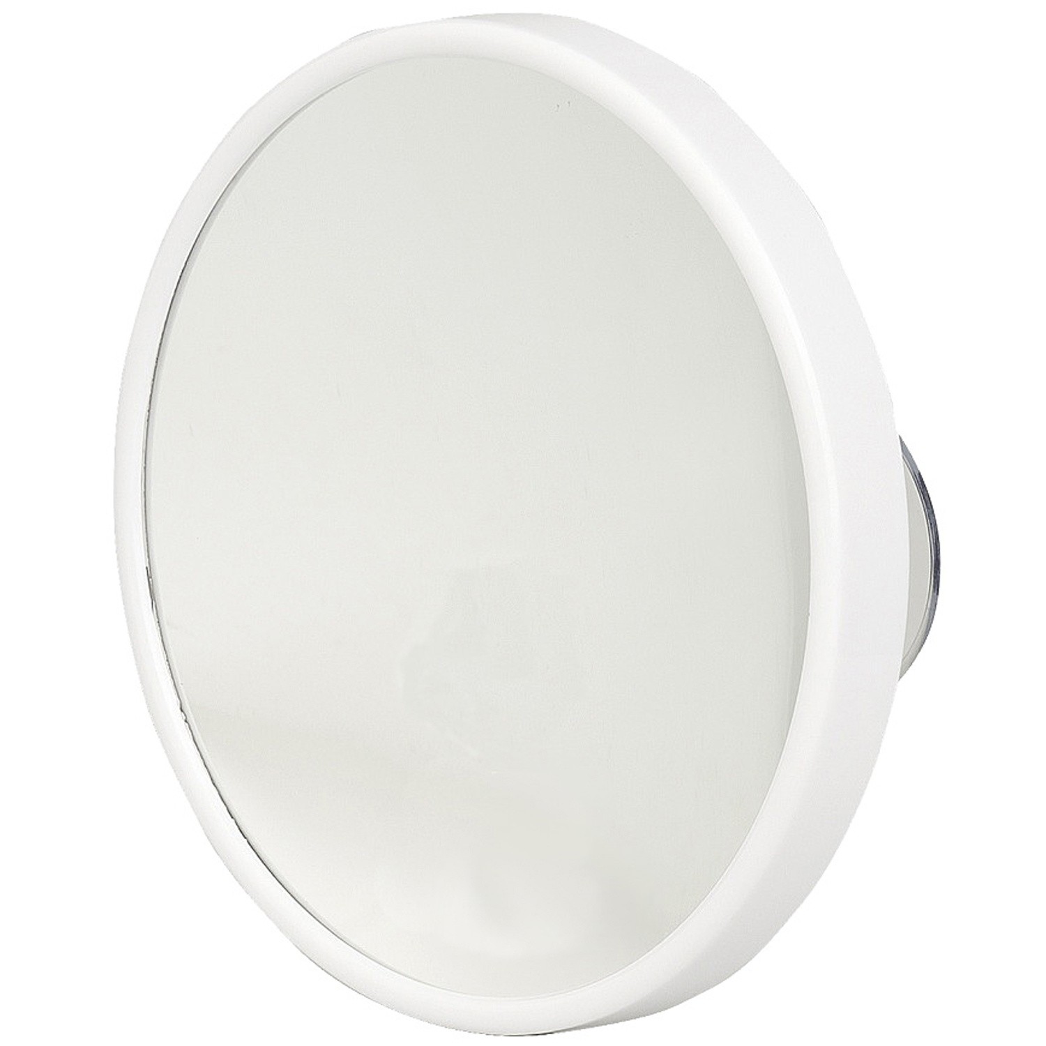 Kosmetikspiegel weiß 10-fach Vergrößerung Saugnäpfe