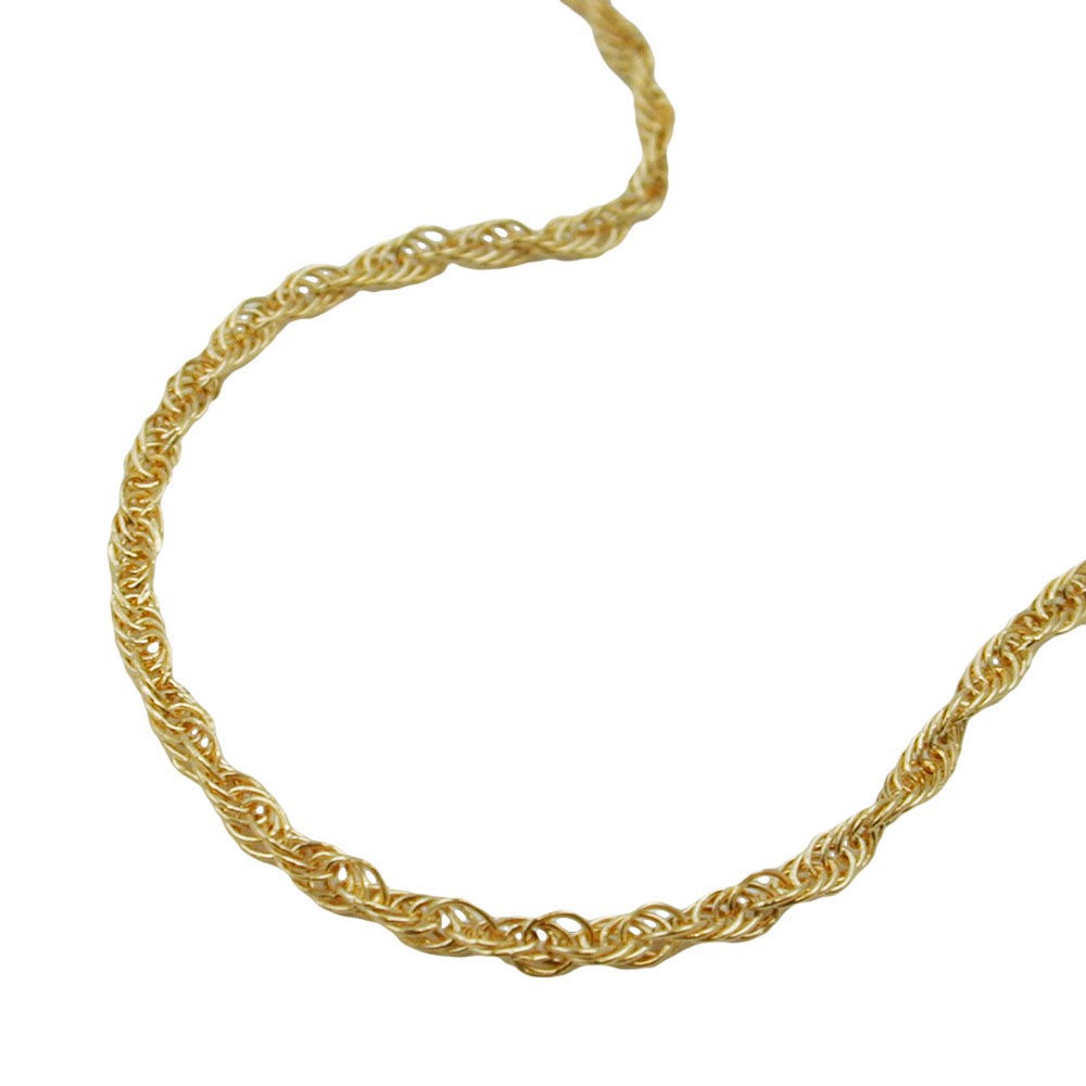 Kette Anker gedreht 585 Gold 50cm