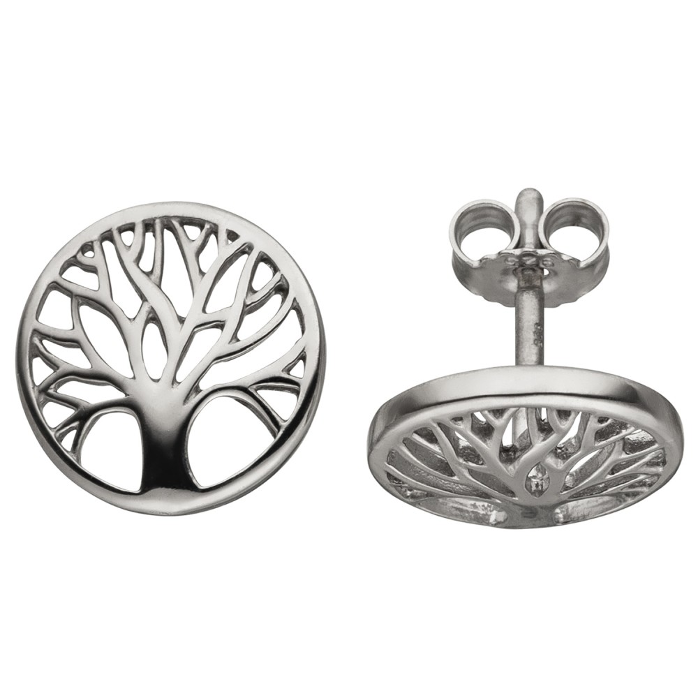 Ohrstecker Baum Lebensbaum 925 Sterlingsilber Ohrringe